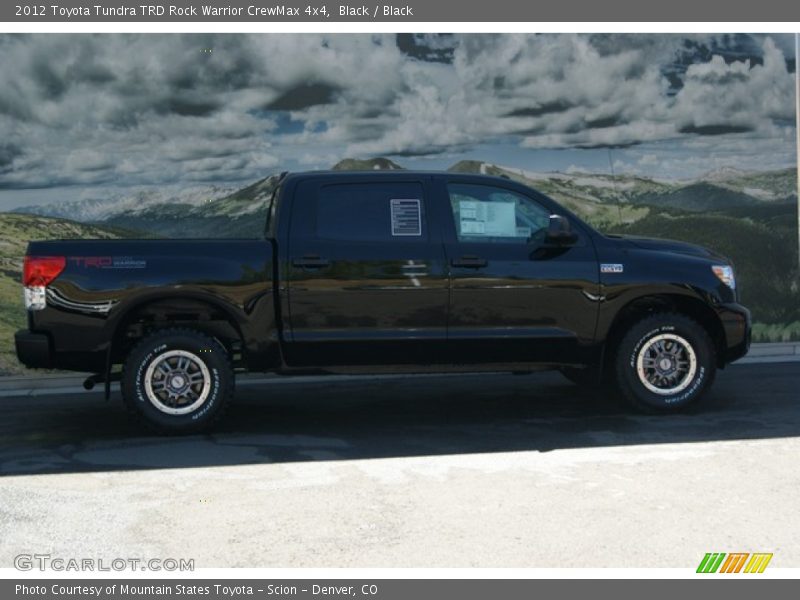 Black / Black 2012 Toyota Tundra TRD Rock Warrior CrewMax 4x4