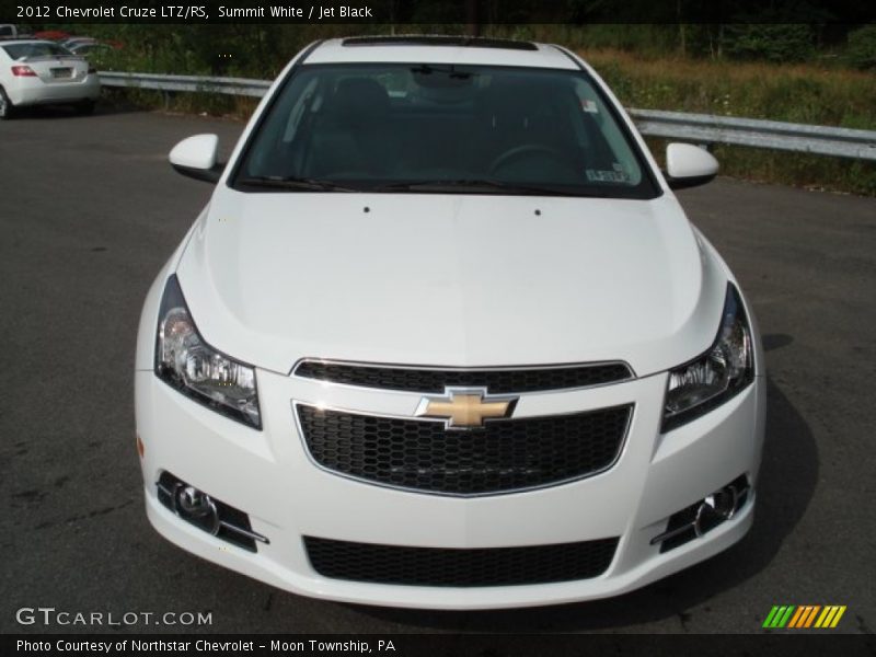 Summit White / Jet Black 2012 Chevrolet Cruze LTZ/RS