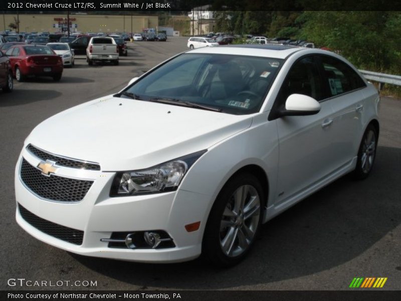 Summit White / Jet Black 2012 Chevrolet Cruze LTZ/RS