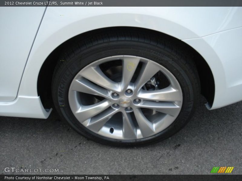 Summit White / Jet Black 2012 Chevrolet Cruze LTZ/RS