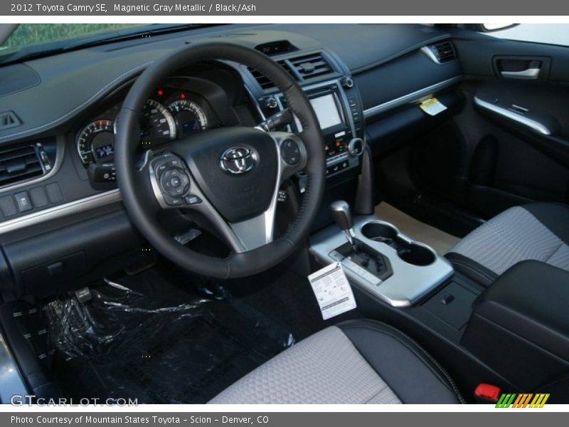 Magnetic Gray Metallic / Black/Ash 2012 Toyota Camry SE