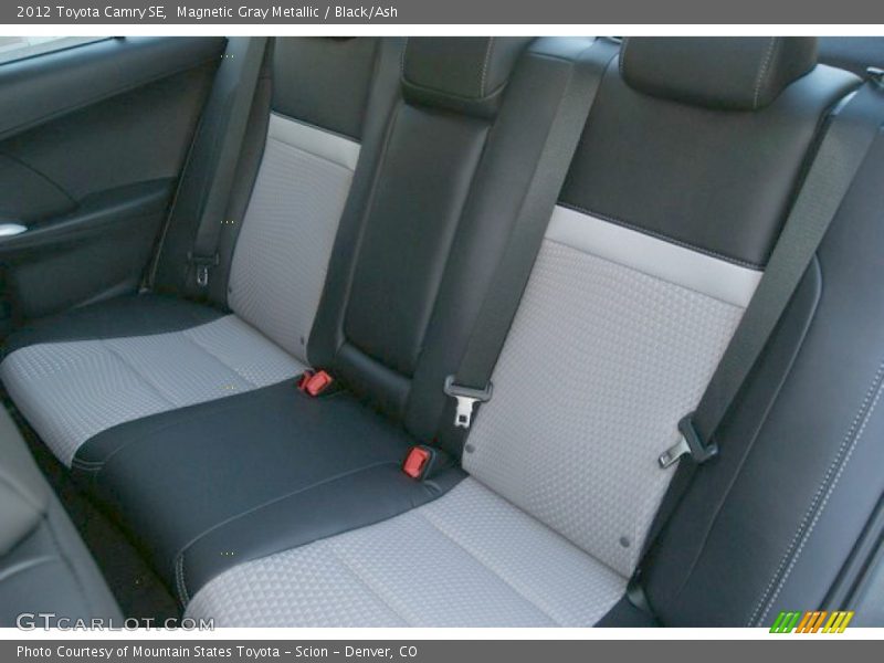 Magnetic Gray Metallic / Black/Ash 2012 Toyota Camry SE