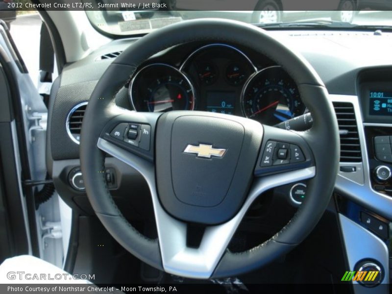 Summit White / Jet Black 2012 Chevrolet Cruze LTZ/RS