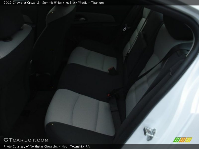Summit White / Jet Black/Medium Titanium 2012 Chevrolet Cruze LS