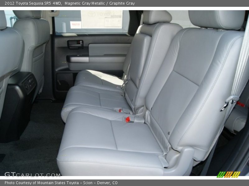 Magnetic Gray Metallic / Graphite Gray 2012 Toyota Sequoia SR5 4WD