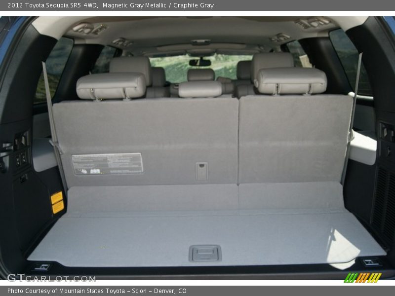 Magnetic Gray Metallic / Graphite Gray 2012 Toyota Sequoia SR5 4WD