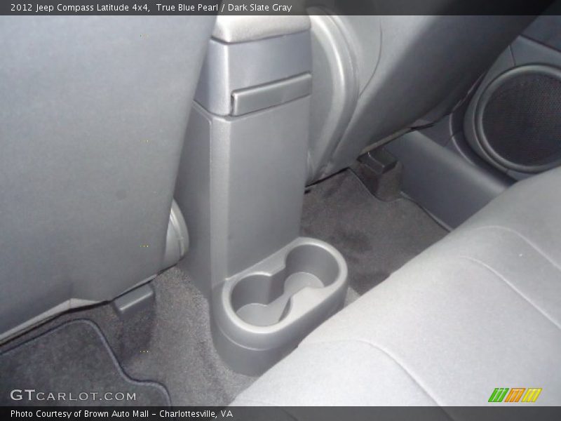 True Blue Pearl / Dark Slate Gray 2012 Jeep Compass Latitude 4x4