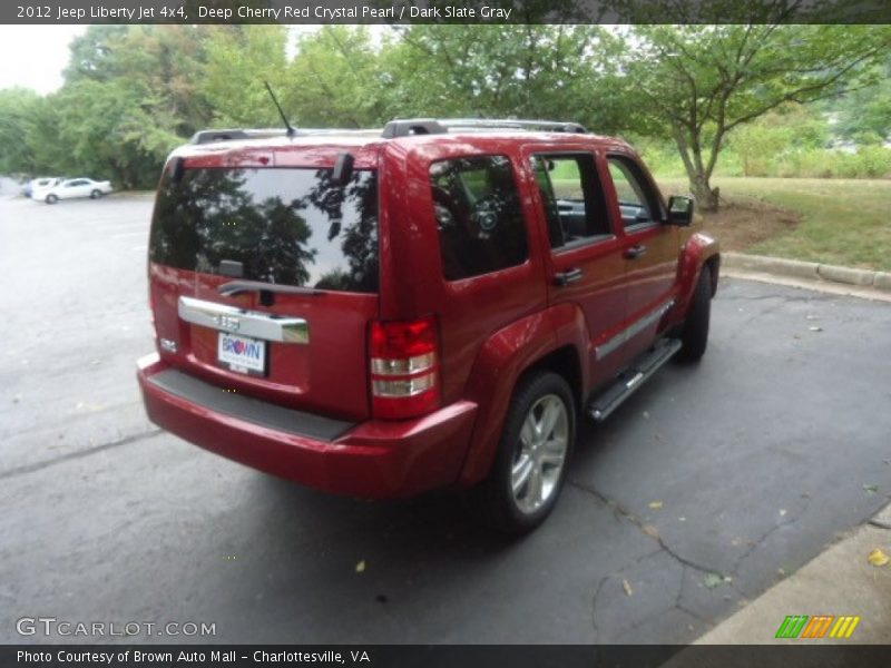 Deep Cherry Red Crystal Pearl / Dark Slate Gray 2012 Jeep Liberty Jet 4x4