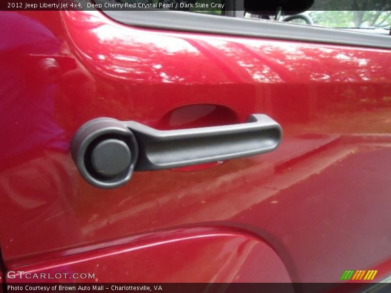 Deep Cherry Red Crystal Pearl / Dark Slate Gray 2012 Jeep Liberty Jet 4x4