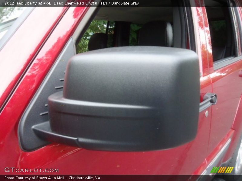 Deep Cherry Red Crystal Pearl / Dark Slate Gray 2012 Jeep Liberty Jet 4x4