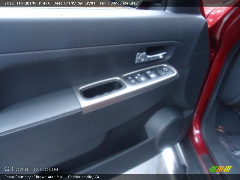 Deep Cherry Red Crystal Pearl / Dark Slate Gray 2012 Jeep Liberty Jet 4x4