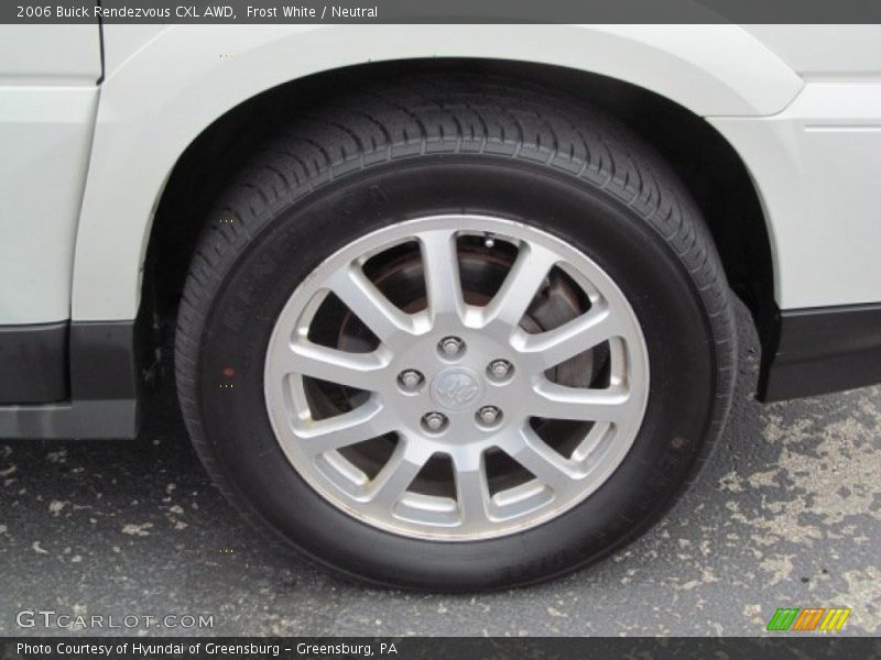 Frost White / Neutral 2006 Buick Rendezvous CXL AWD