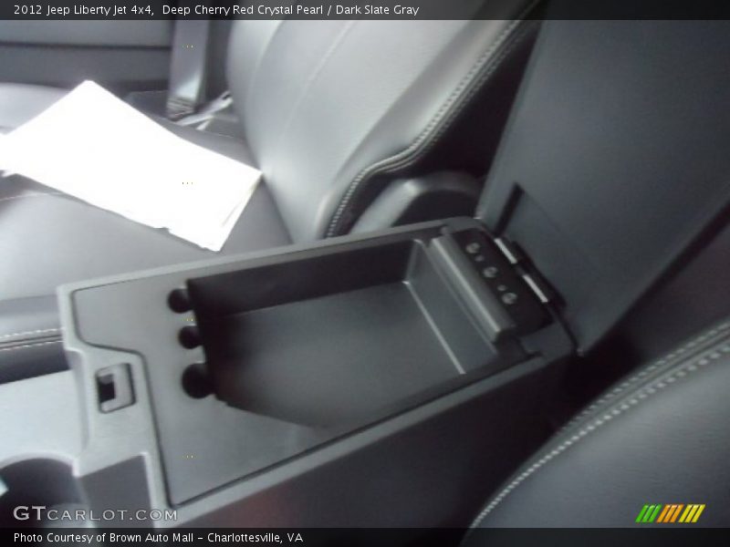 Deep Cherry Red Crystal Pearl / Dark Slate Gray 2012 Jeep Liberty Jet 4x4
