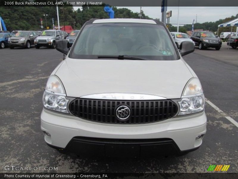 Frost White / Neutral 2006 Buick Rendezvous CXL AWD