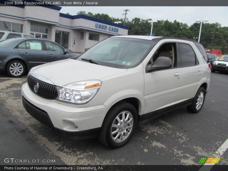 Frost White / Neutral 2006 Buick Rendezvous CXL AWD