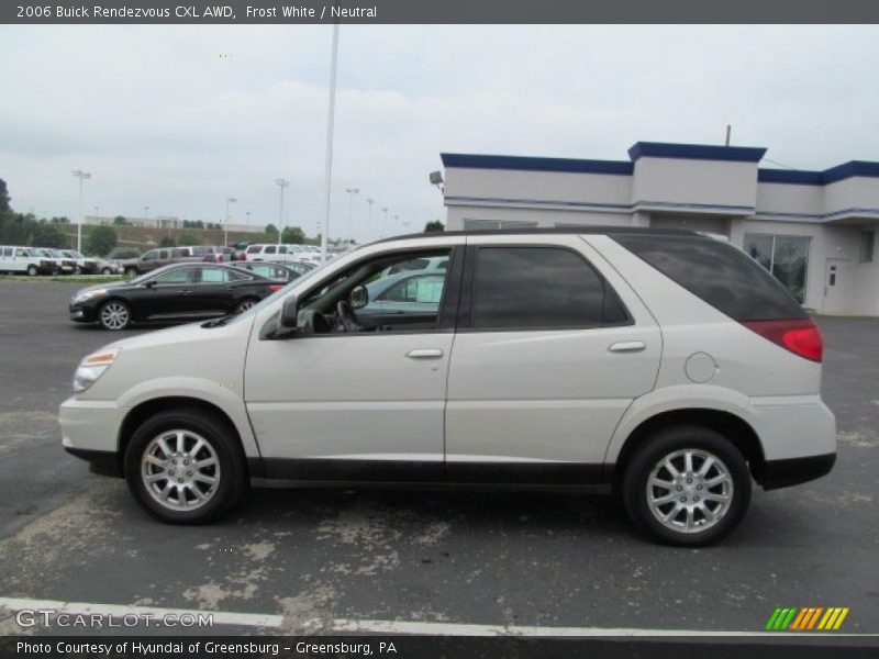 Frost White / Neutral 2006 Buick Rendezvous CXL AWD