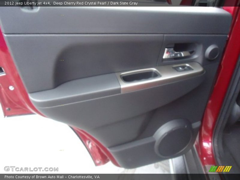 Deep Cherry Red Crystal Pearl / Dark Slate Gray 2012 Jeep Liberty Jet 4x4