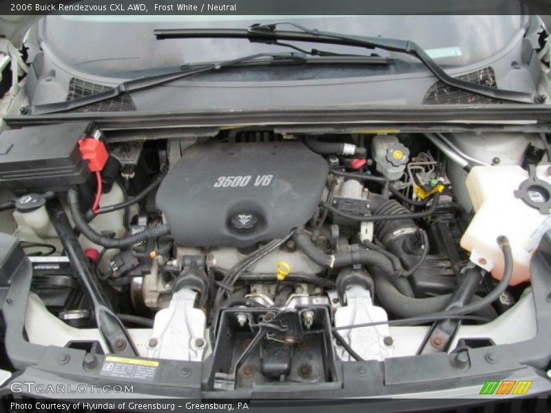 Frost White / Neutral 2006 Buick Rendezvous CXL AWD