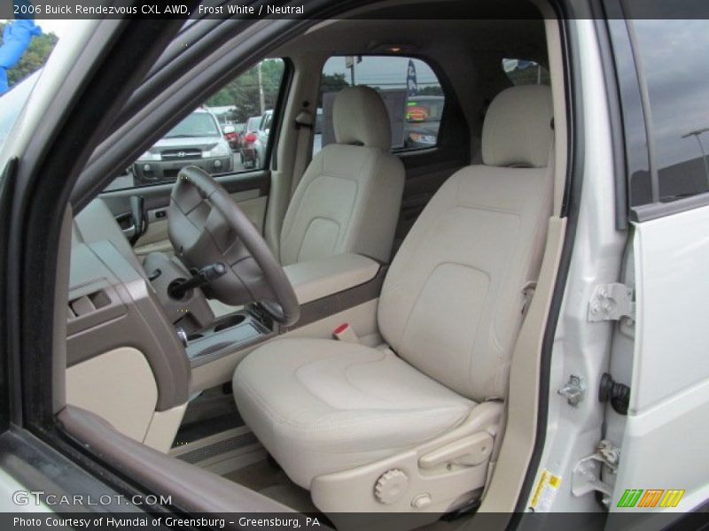 Frost White / Neutral 2006 Buick Rendezvous CXL AWD