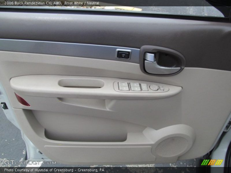 Frost White / Neutral 2006 Buick Rendezvous CXL AWD