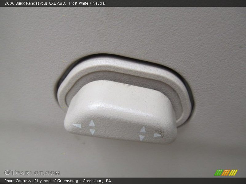 Frost White / Neutral 2006 Buick Rendezvous CXL AWD