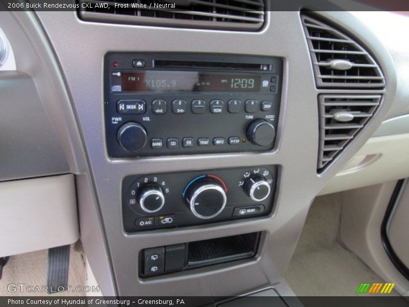 Frost White / Neutral 2006 Buick Rendezvous CXL AWD