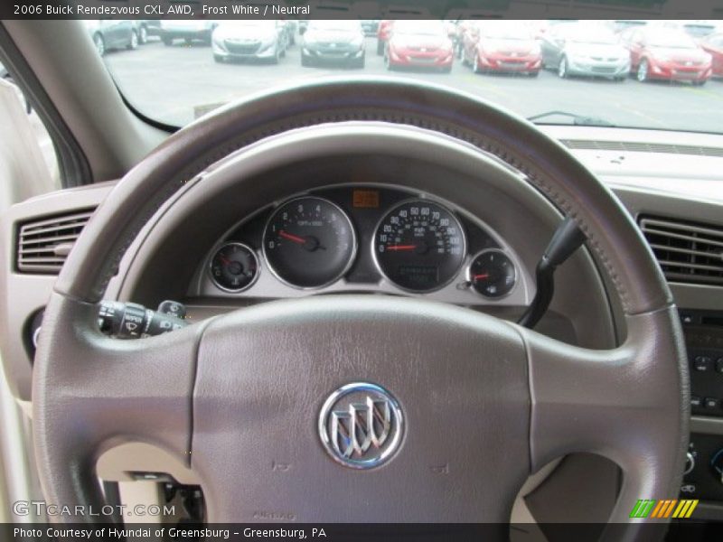 Frost White / Neutral 2006 Buick Rendezvous CXL AWD