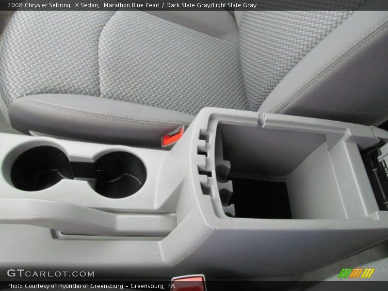 Marathon Blue Pearl / Dark Slate Gray/Light Slate Gray 2008 Chrysler Sebring LX Sedan