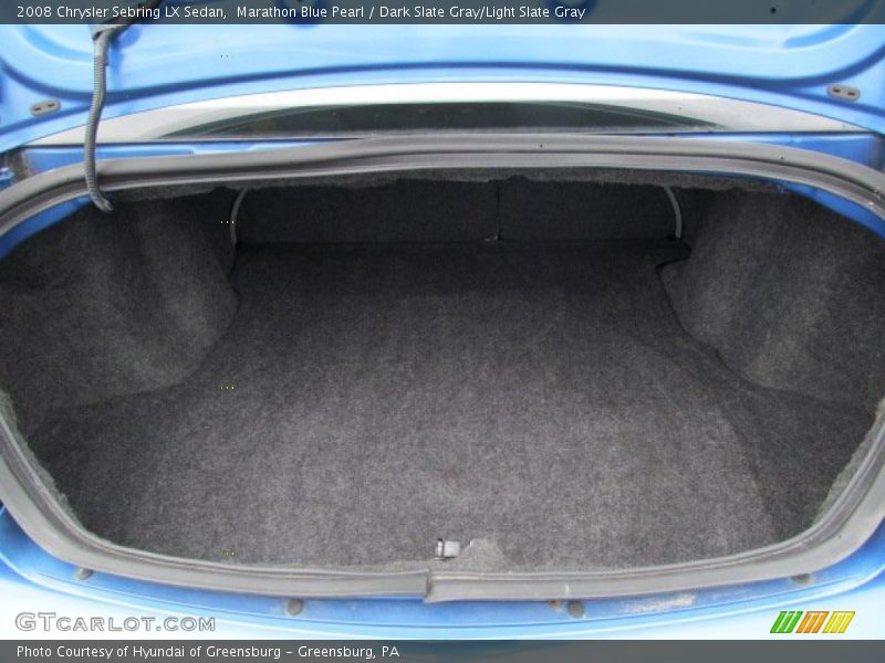 Marathon Blue Pearl / Dark Slate Gray/Light Slate Gray 2008 Chrysler Sebring LX Sedan