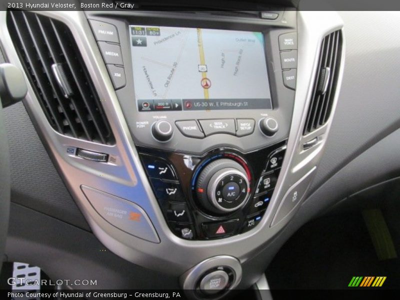 Controls of 2013 Veloster 