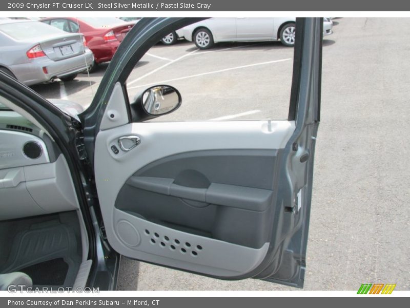 Steel Silver Metallic / Pastel Slate Gray 2009 Chrysler PT Cruiser LX