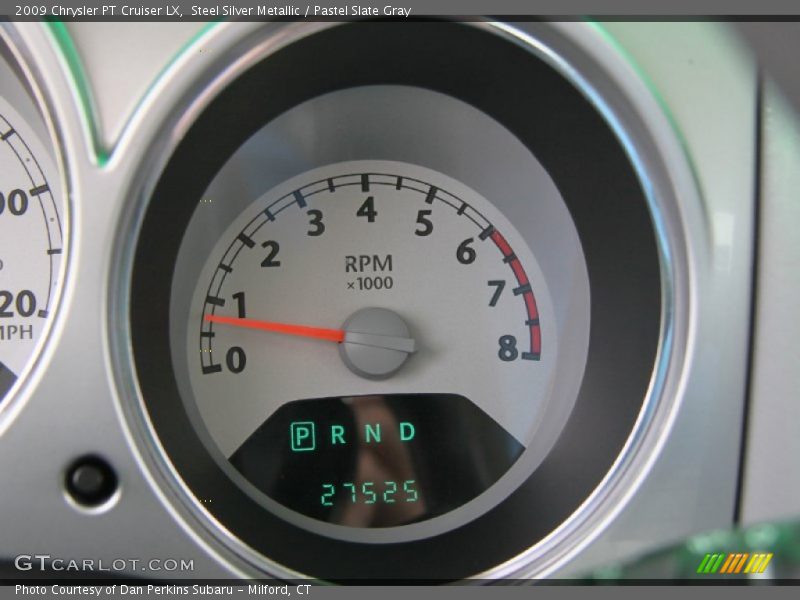 Steel Silver Metallic / Pastel Slate Gray 2009 Chrysler PT Cruiser LX