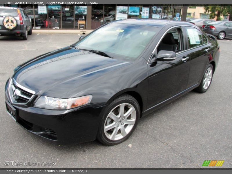 Nighthawk Black Pearl / Ebony 2005 Acura TSX Sedan