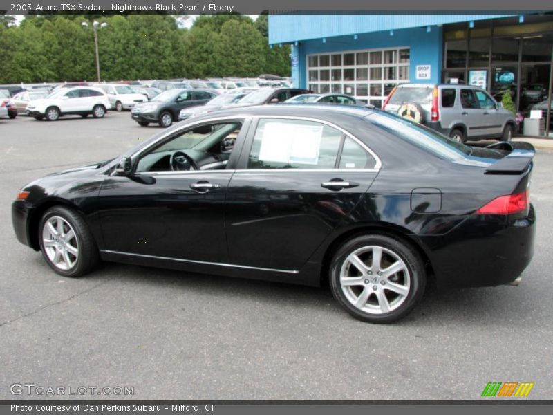 Nighthawk Black Pearl / Ebony 2005 Acura TSX Sedan