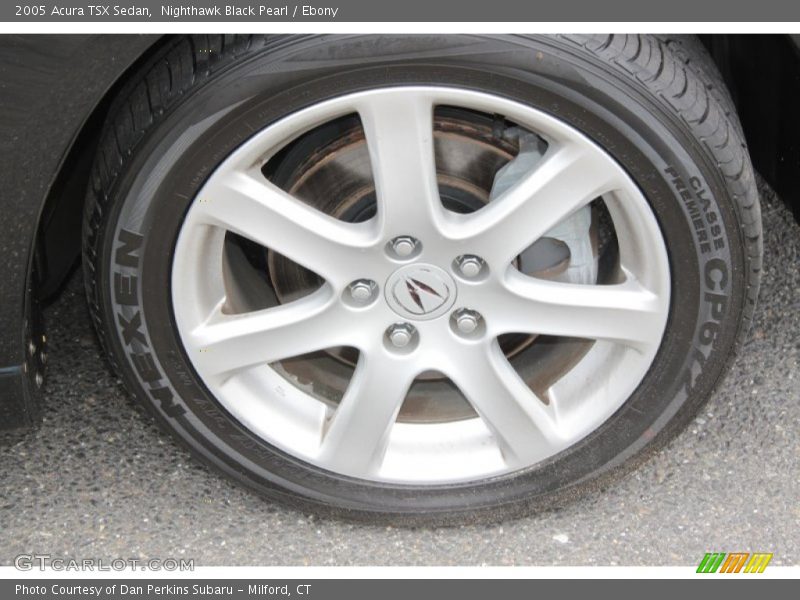 Nighthawk Black Pearl / Ebony 2005 Acura TSX Sedan