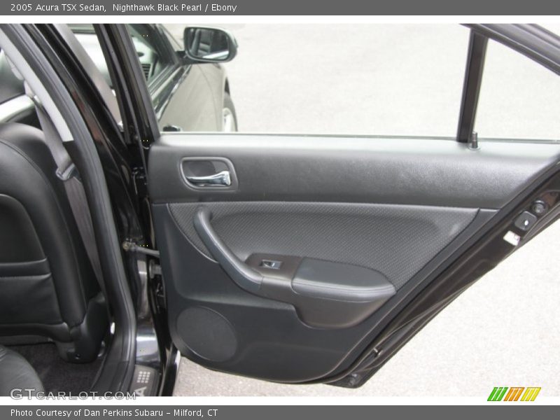 Nighthawk Black Pearl / Ebony 2005 Acura TSX Sedan