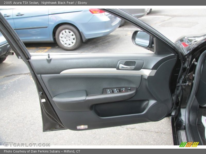 Nighthawk Black Pearl / Ebony 2005 Acura TSX Sedan