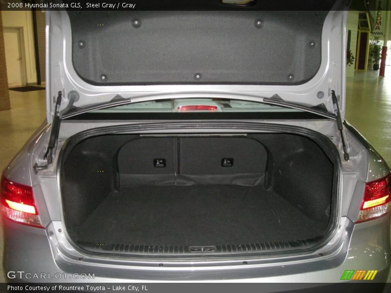 Steel Gray / Gray 2008 Hyundai Sonata GLS