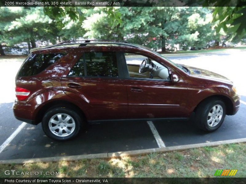 Barolo Red Metallic / Ash 2006 Mercedes-Benz ML 350 4Matic
