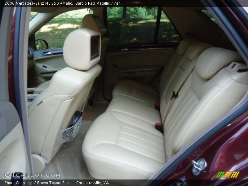 Barolo Red Metallic / Ash 2006 Mercedes-Benz ML 350 4Matic