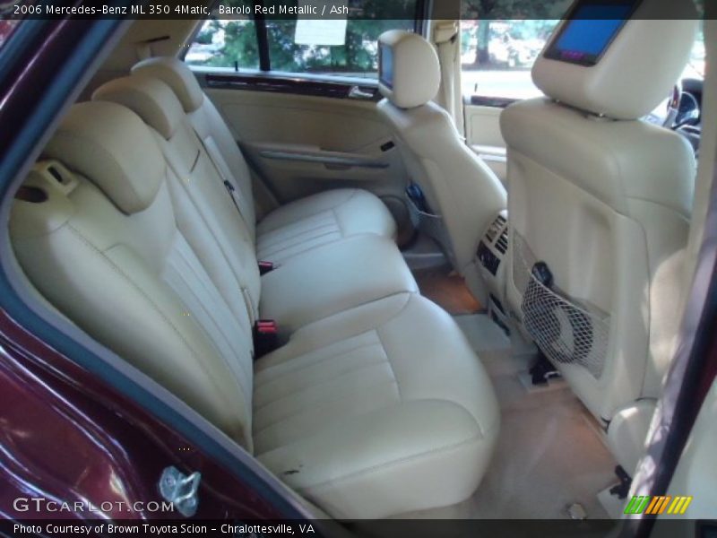 Barolo Red Metallic / Ash 2006 Mercedes-Benz ML 350 4Matic