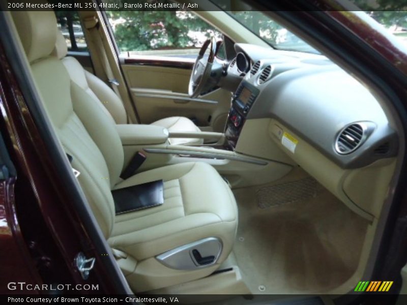 Barolo Red Metallic / Ash 2006 Mercedes-Benz ML 350 4Matic