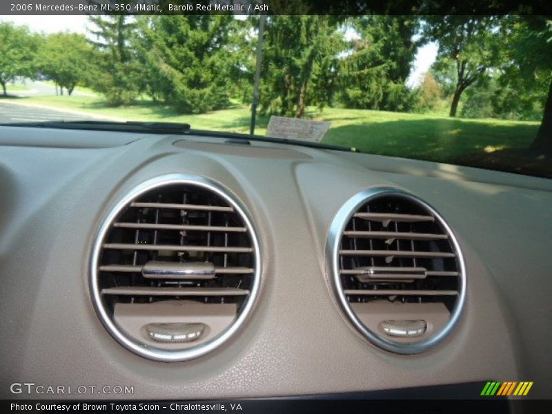 Barolo Red Metallic / Ash 2006 Mercedes-Benz ML 350 4Matic