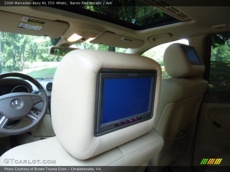 Barolo Red Metallic / Ash 2006 Mercedes-Benz ML 350 4Matic