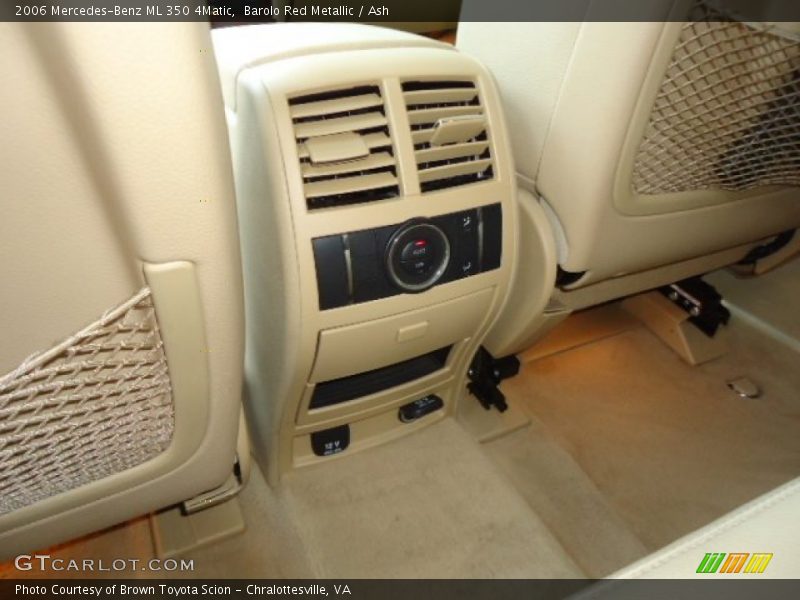 Barolo Red Metallic / Ash 2006 Mercedes-Benz ML 350 4Matic