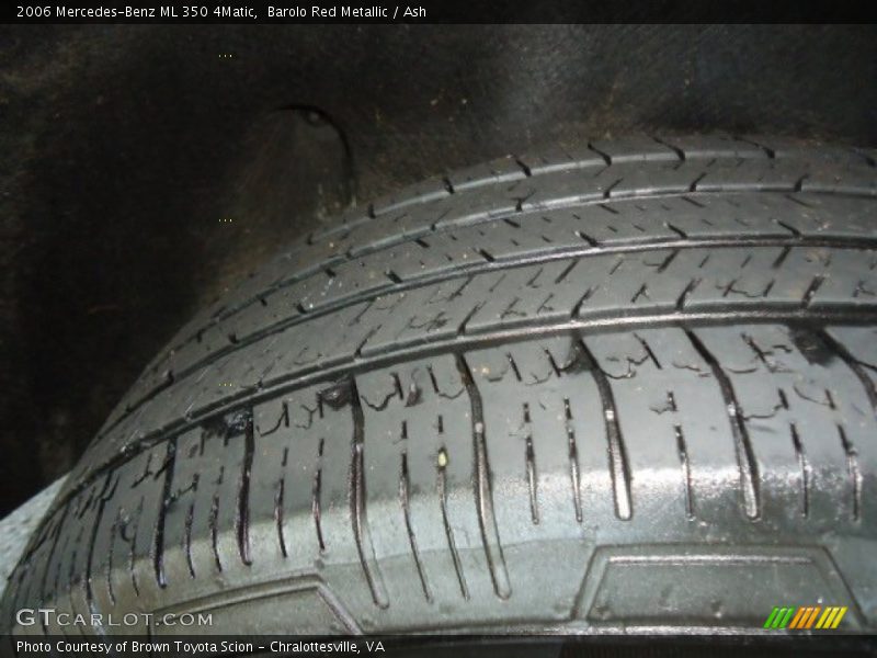 Barolo Red Metallic / Ash 2006 Mercedes-Benz ML 350 4Matic