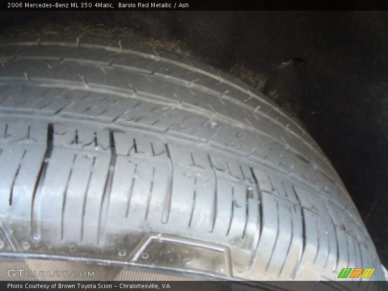 Barolo Red Metallic / Ash 2006 Mercedes-Benz ML 350 4Matic