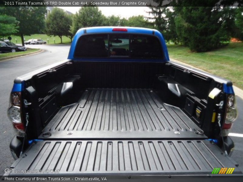 Speedway Blue / Graphite Gray 2011 Toyota Tacoma V6 TRD Double Cab 4x4