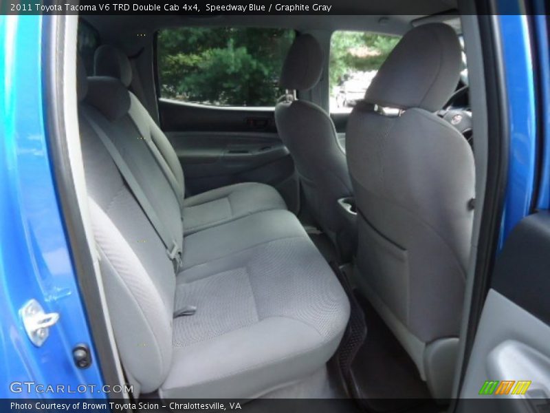 Speedway Blue / Graphite Gray 2011 Toyota Tacoma V6 TRD Double Cab 4x4