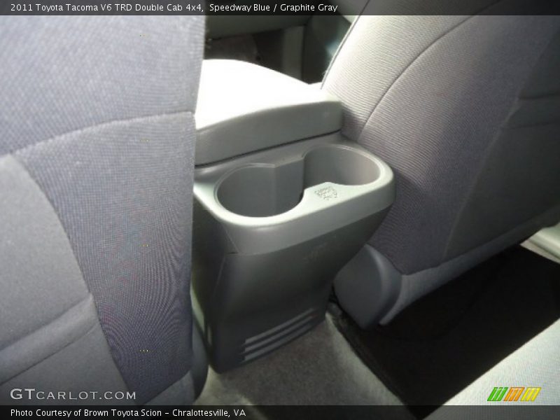 Speedway Blue / Graphite Gray 2011 Toyota Tacoma V6 TRD Double Cab 4x4